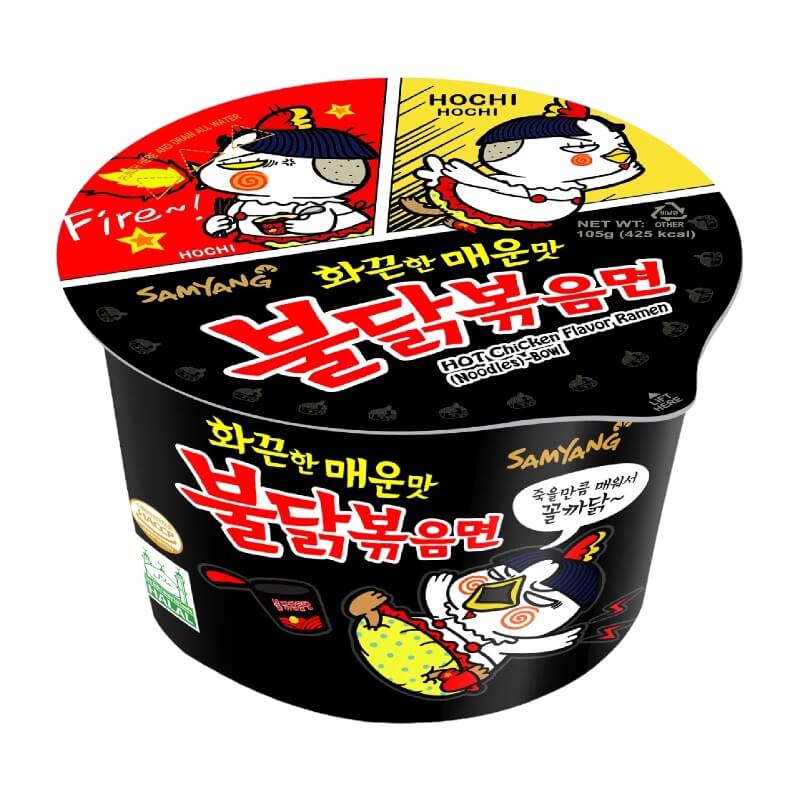 Buldak Hot Chicken Original Ramen Bowl 105g - Samyang