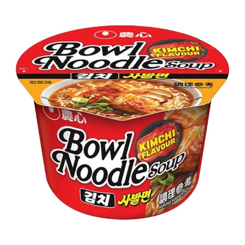Nongshim - Bowl Noodle Kimchi - Noodle Cups (100 gr) – K-Ramen - Love For  Noodles