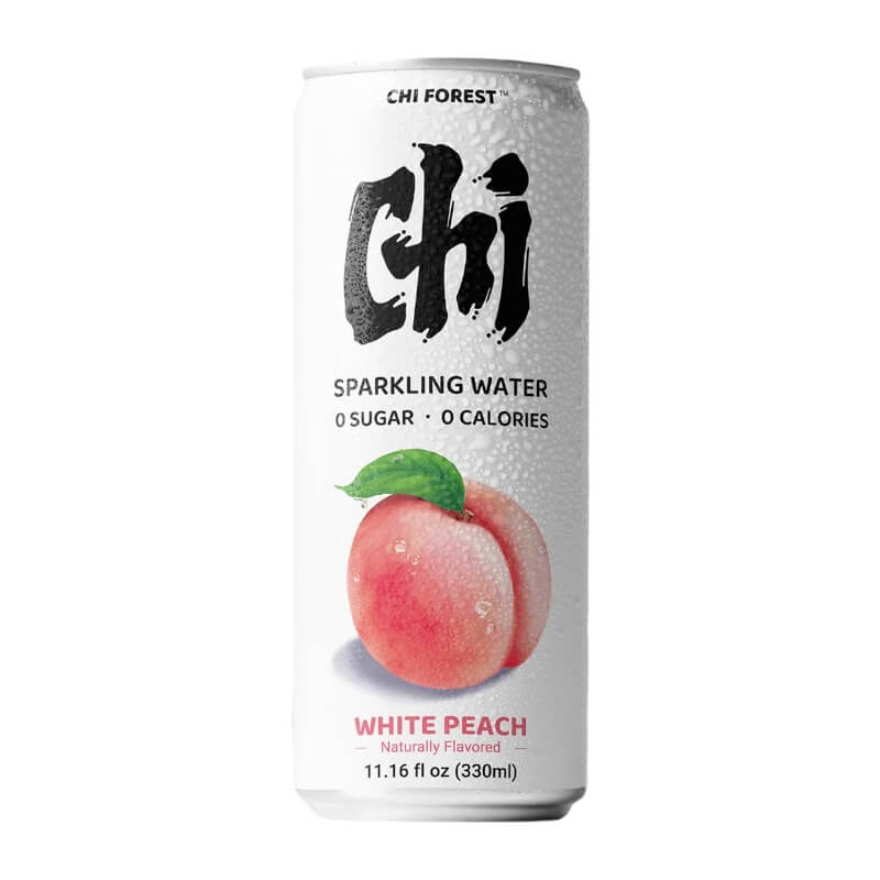 Chi Forest White Peach Soda Water 330ml