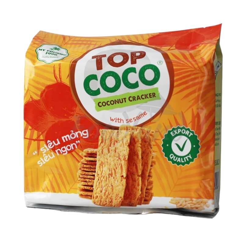 Cracker al Cocco con Sesamo 150g