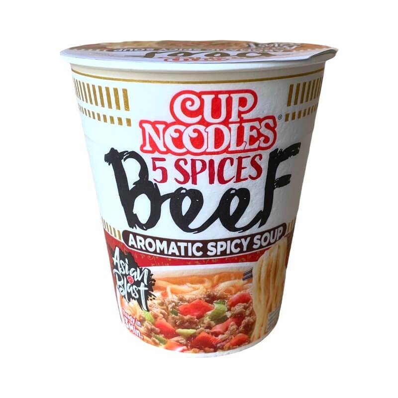 Cup Noodle Five Spice Beef 64g - Nissin