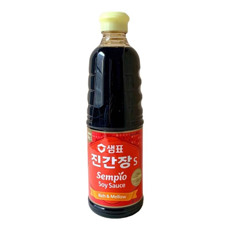 Ganjang Jin Korean Light Soy Sauce 860ml - Sempio