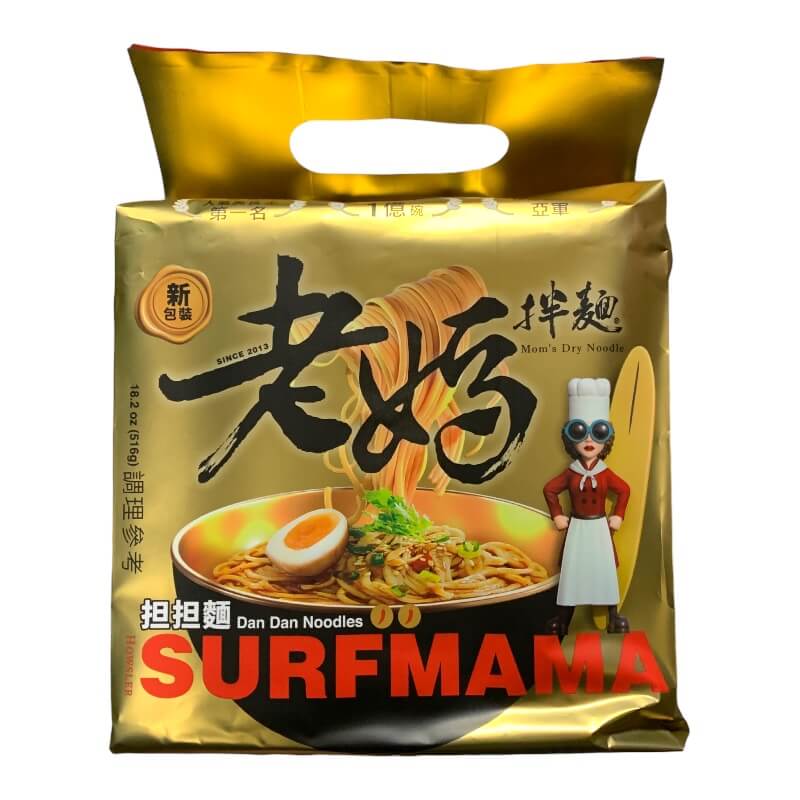 Taiwan Dandan Noodles Chili Sesame Oil Multipack 129gx4
