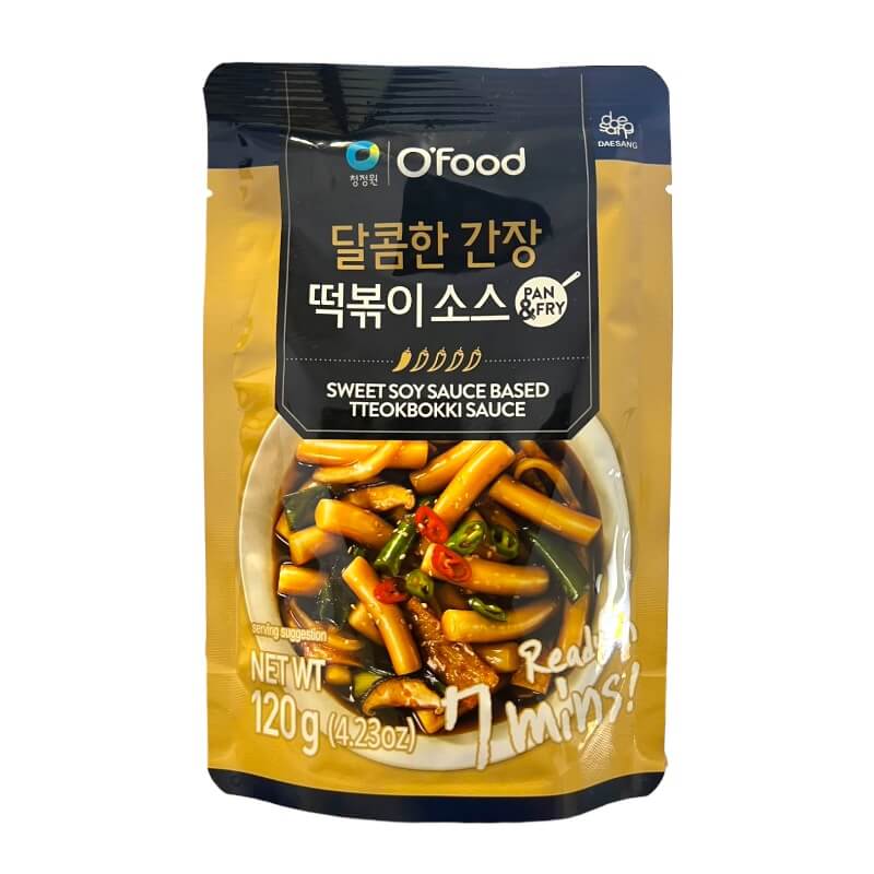 Tteokbokki Sauce Sweet Soy Sauce 120g - O'Food