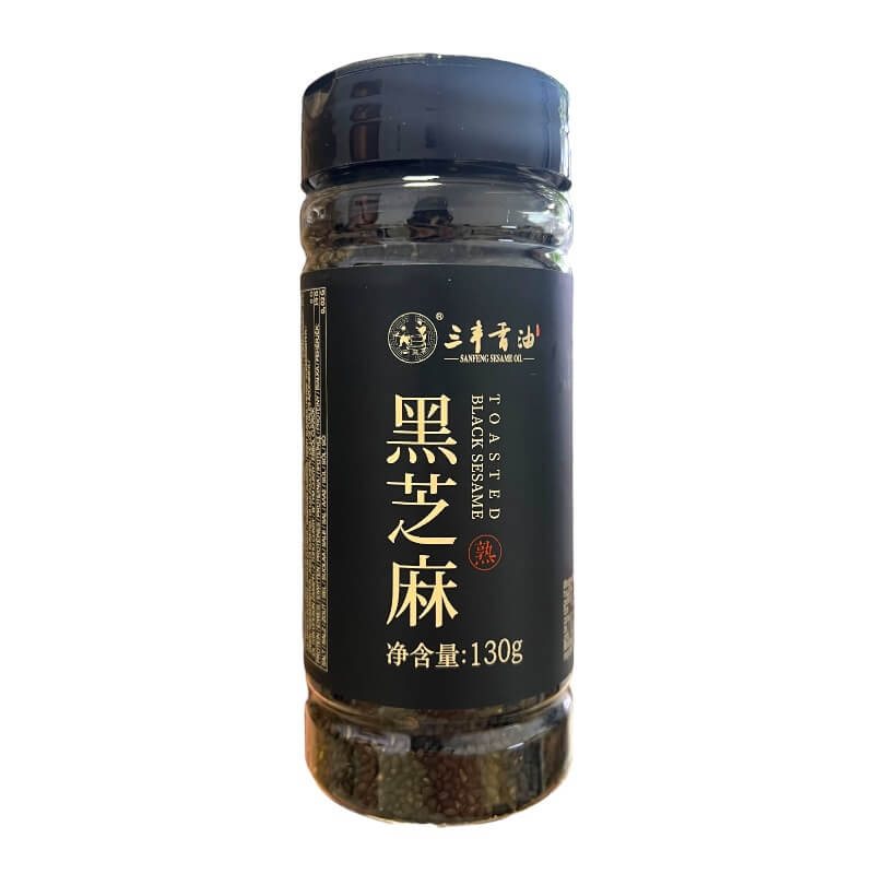 Roasted Black Sesame 130g - San Feng