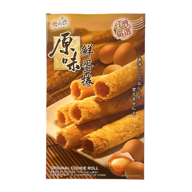 Wafer Egg Rolls 144g - Yuki & Love