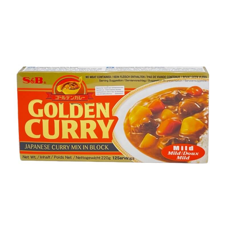 Japanese Curry Cube Mild 220g - Golden Curry S&B