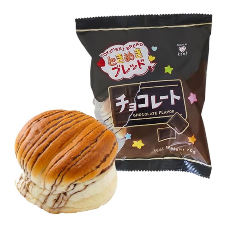 Japanese Soft Bun Chocolate 70g