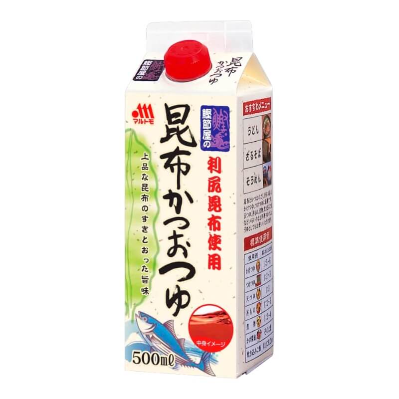 Marutomo Kombu Kelp & Bonito Katsuo Tsuyu Soup Base 500ml