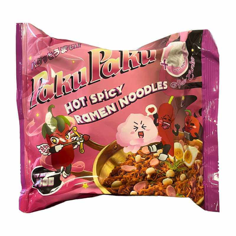 Paku Paku Ramyun Hot Chicken Carbo Flavor 140g