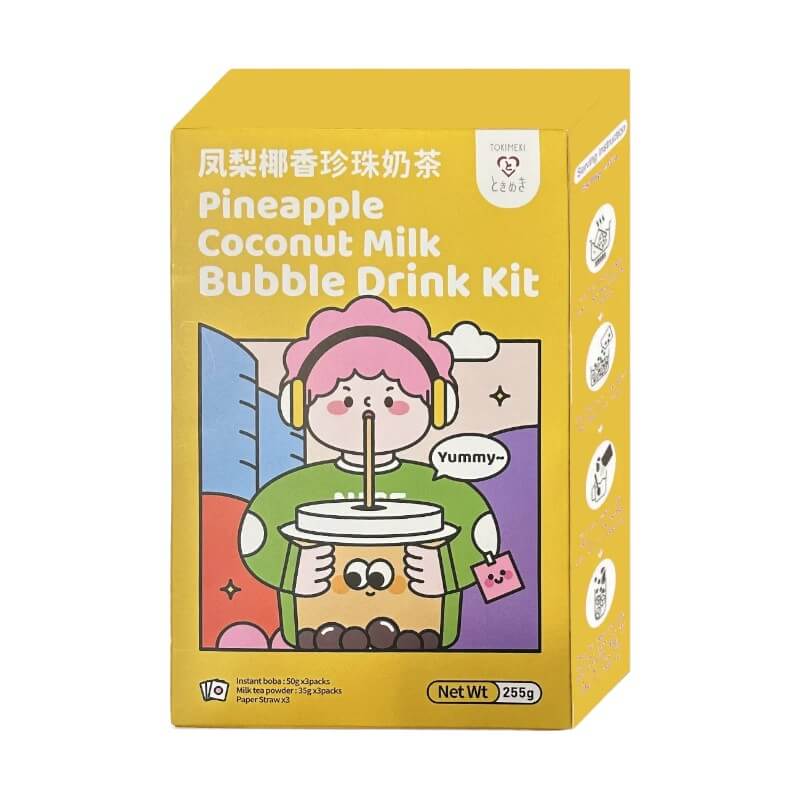 Pineapple Coconut Milk Bubble Tea Kit 255g