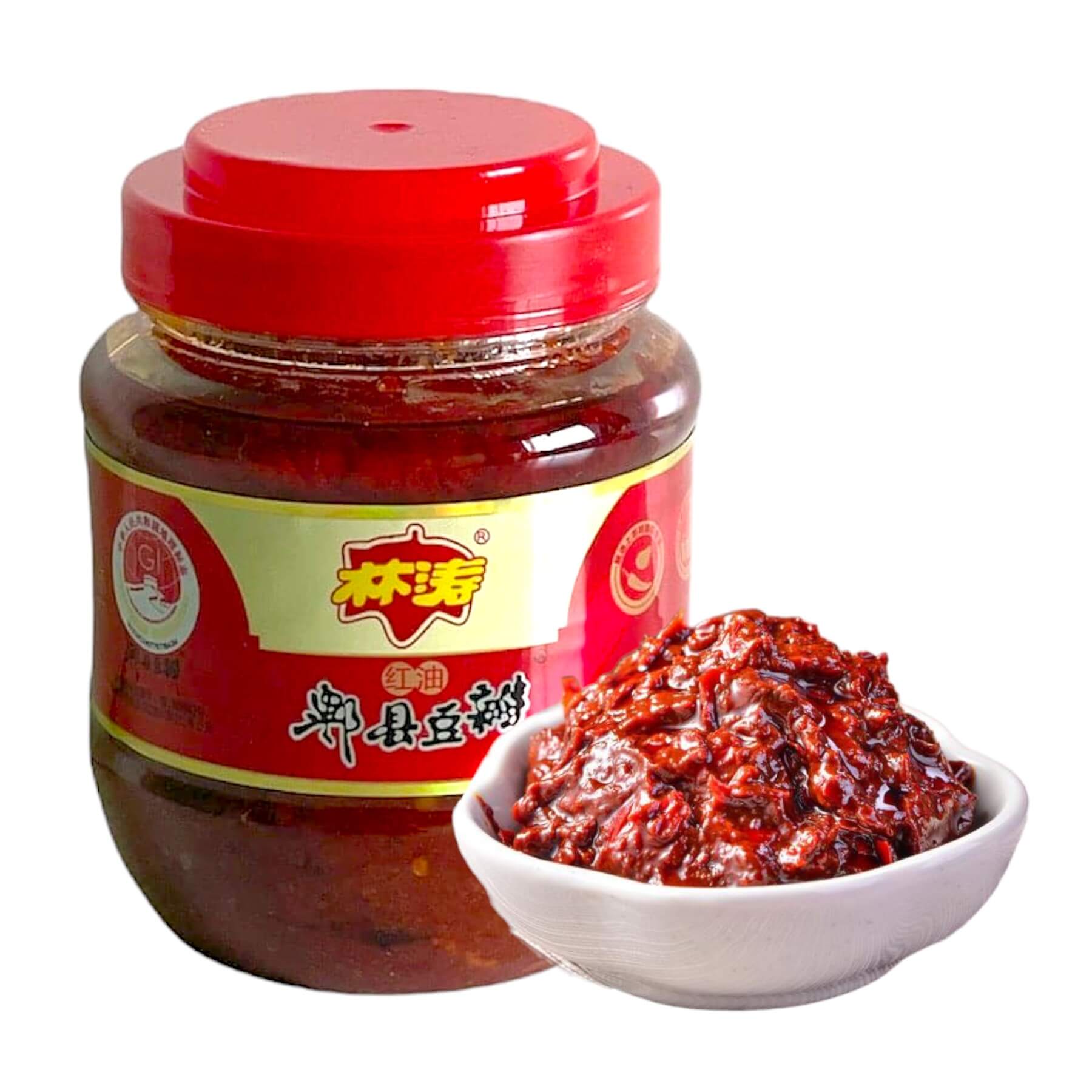 Pixian La Doubanjiang Spicy Chili Bean Paste 500g