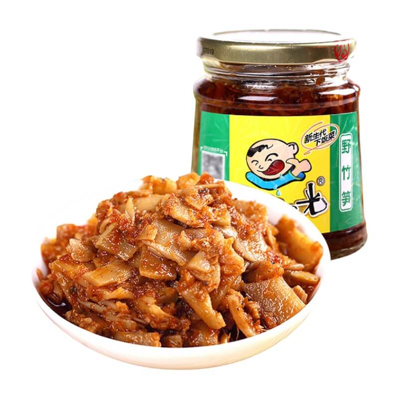 Preserved Bamboo Shoot in Chili Sauce 280g