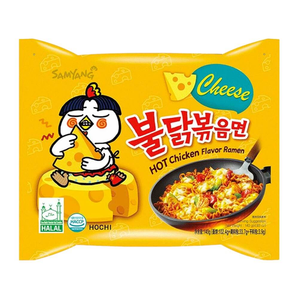 Buldak Hot Chicken Cheese Ramen 140g - Samyang