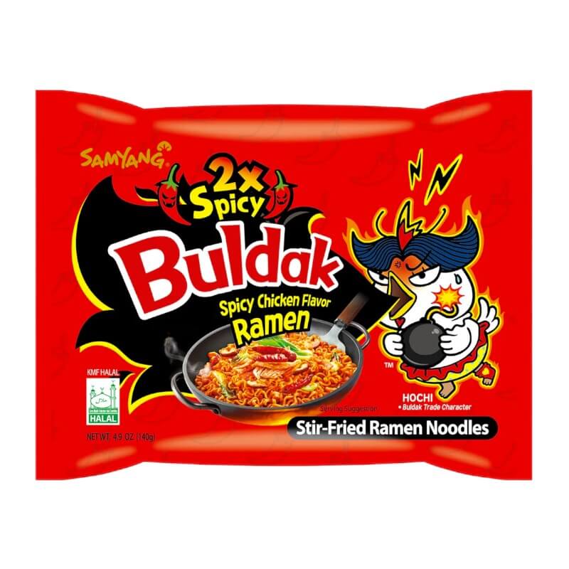 Samyang Hot Chicken Ramen 2X Double Spicy - Buldak Ramyun Noodle