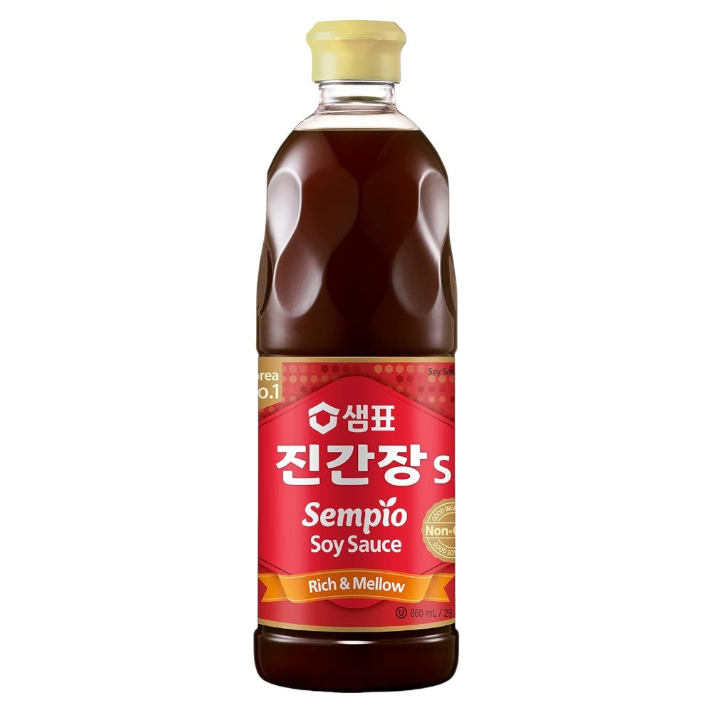 Ganjang Jin Korean Light Soy Sauce 860ml - Sempio