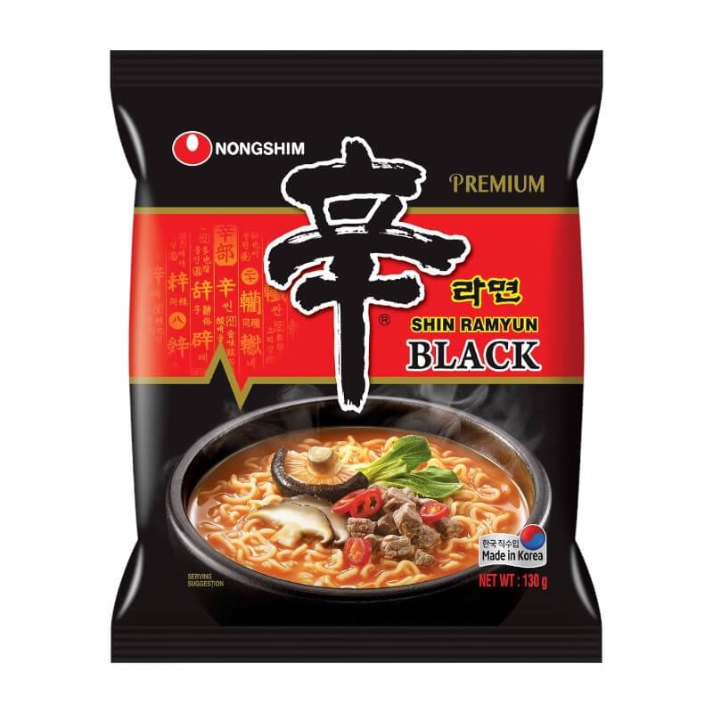 Shin Ramyun Black Premium Instant Noodles 130g - Nongshim