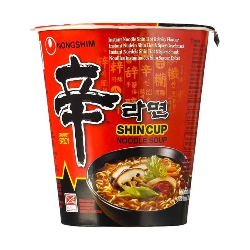 Shin Ramyun Cup Noodle Ramen Istantaneo 68g - Nongshim