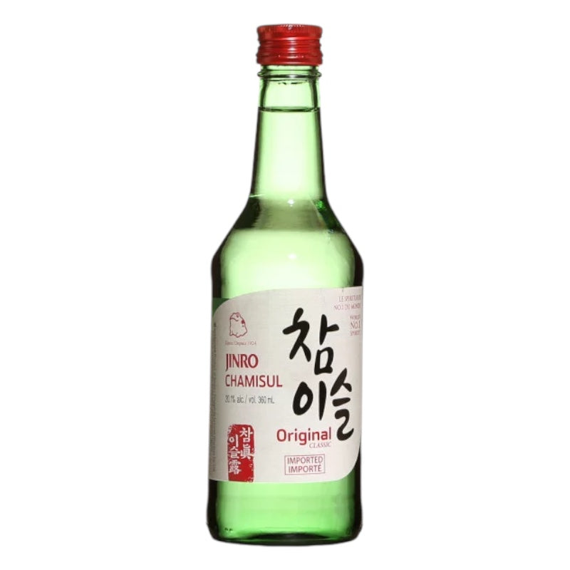 Soju Chamisul Original - Korean Liquor 20.1% 350ml - Jinro
