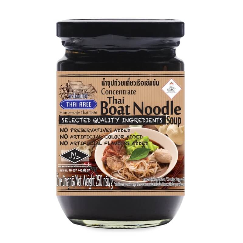 Zuppa Preparata per Thai Boat Noodles 250g - Thai Aree