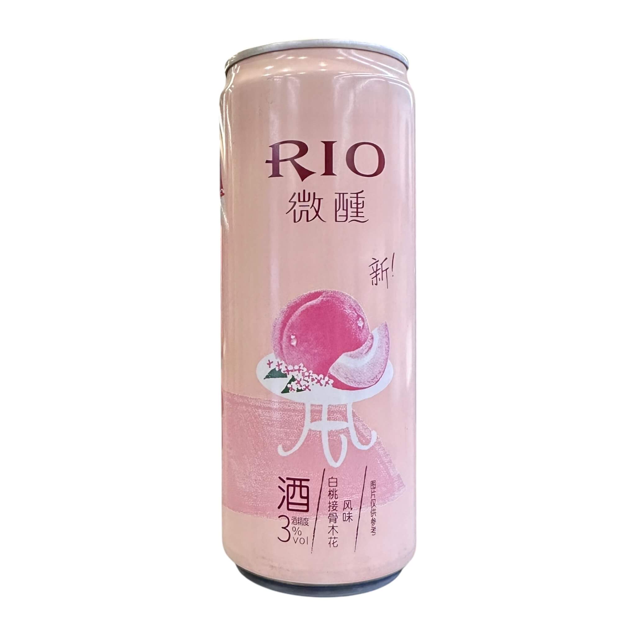 White Peach And Elderflower Cocktail 3% 330ml - Rio