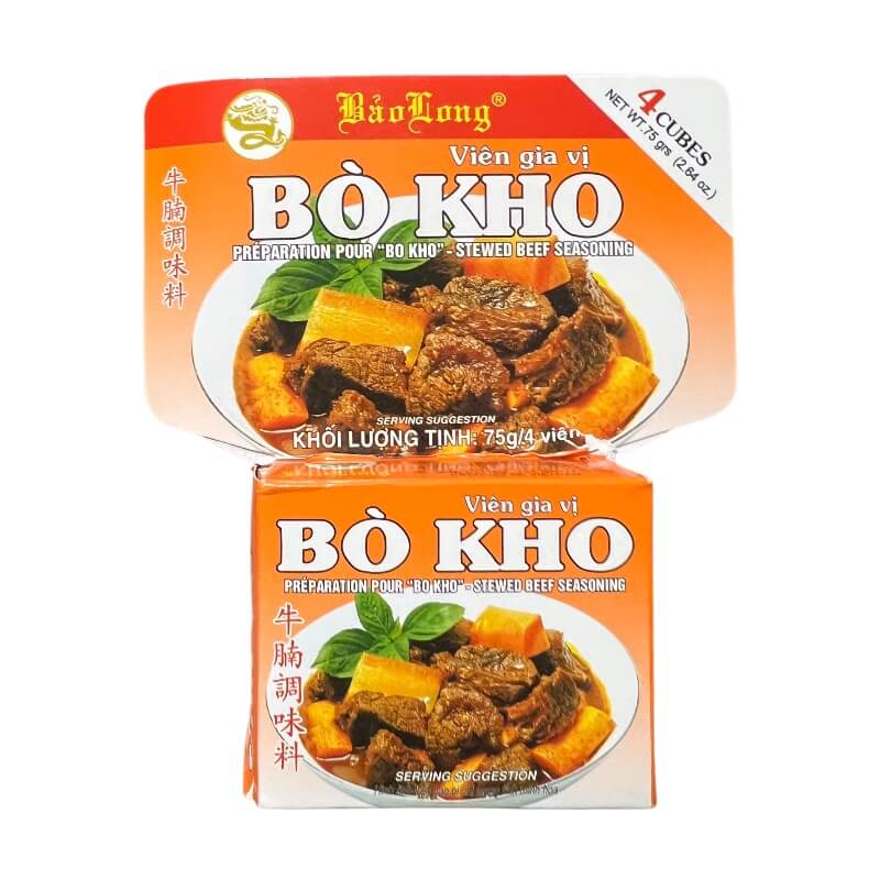Bo Kho Vietnamese Beef Noodle Stew Soup Cube 75g