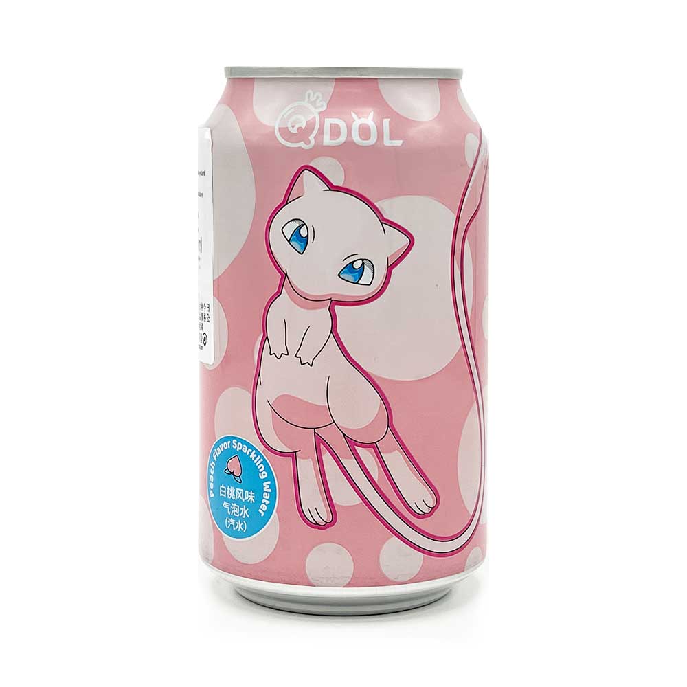 Qdol Pokemon Eevee/Mew Peach Soda 330ml