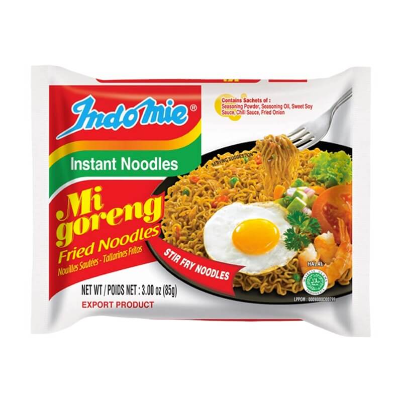 Indomie Instant Noodles Mi Goreng Fried Noodles 80g