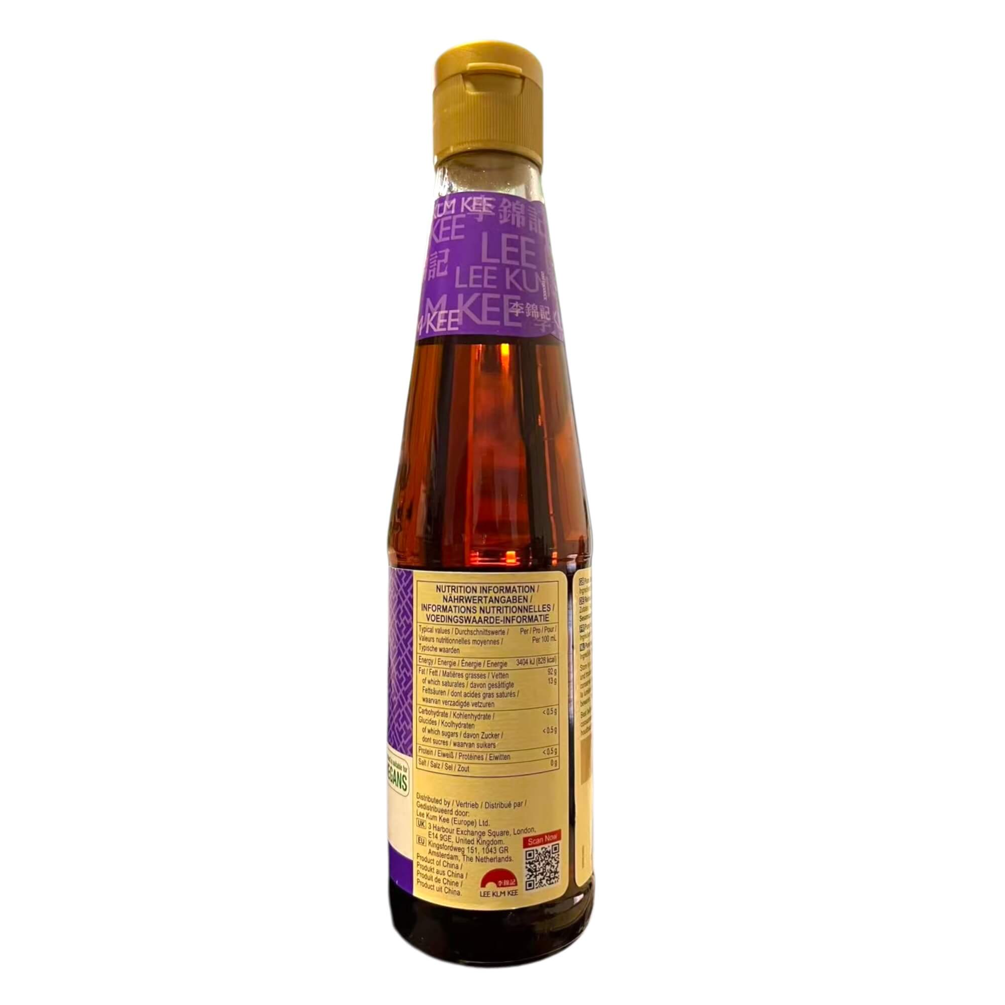 Lee Kum Kee Olio di Sesamo Puro 410ml