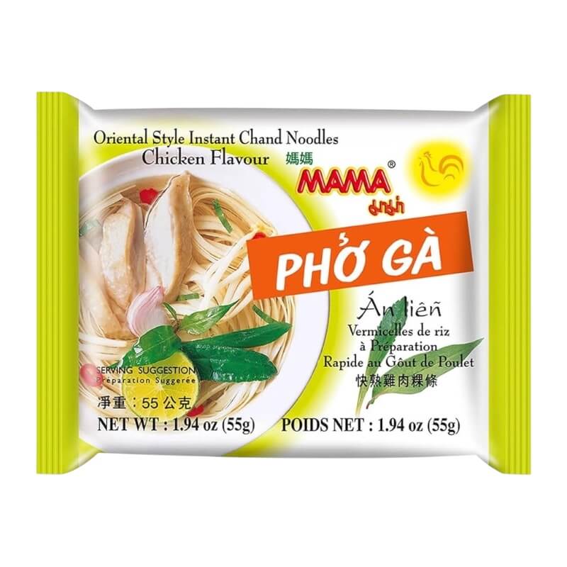 Mama Chicken Rice Noodle Pho Ga 55g