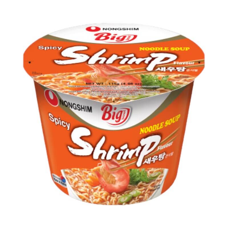 Nongshim Big Bowl Noodle Shrimp 115g