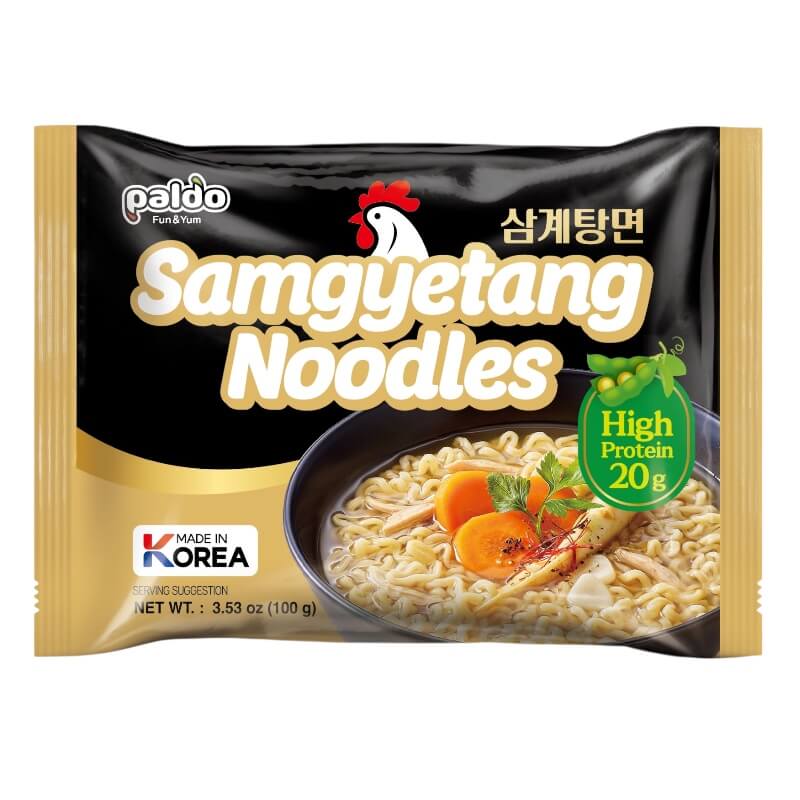 Paldo Samgyetang Chicken Soup Ramen Noodles 100g