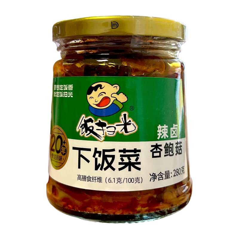 饭扫光下饭菜辣卤杏鲍菇280g