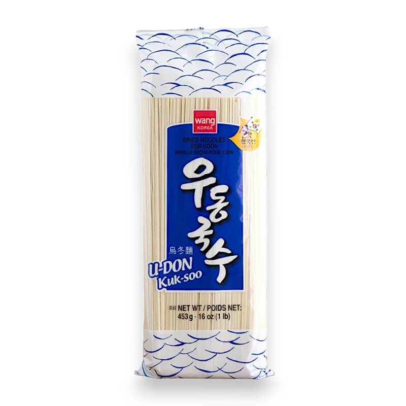 Korean Dried Udon Noodles 453g - Wang