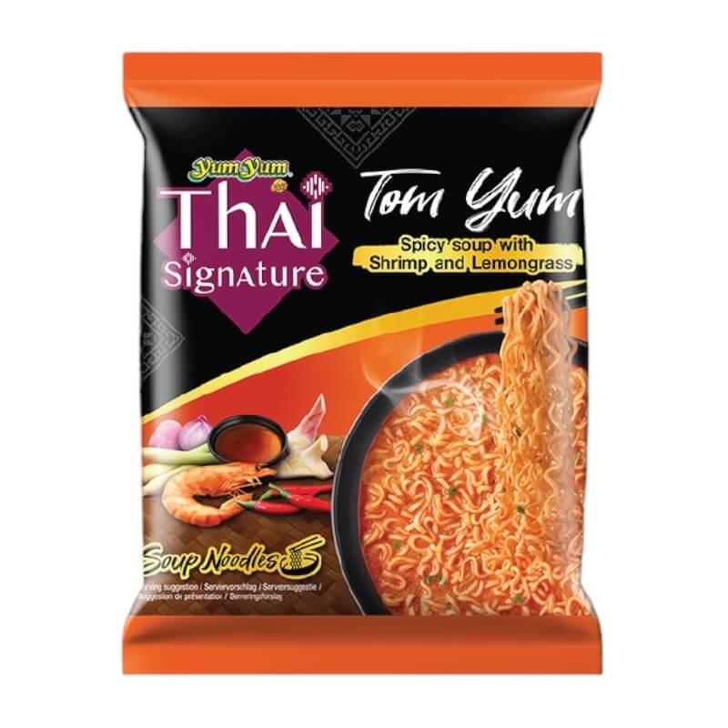 Yum Yum Thai Signature Tom Yum Shrimp Soup Noodles 100g