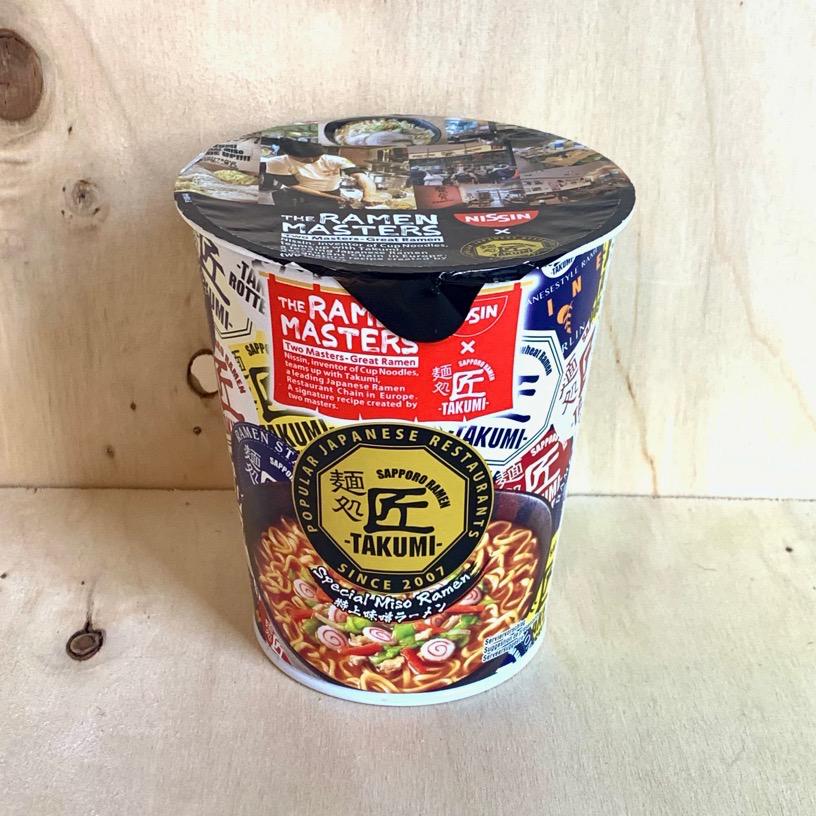 Takumi Cup Miso Instant Noodles - Nissin