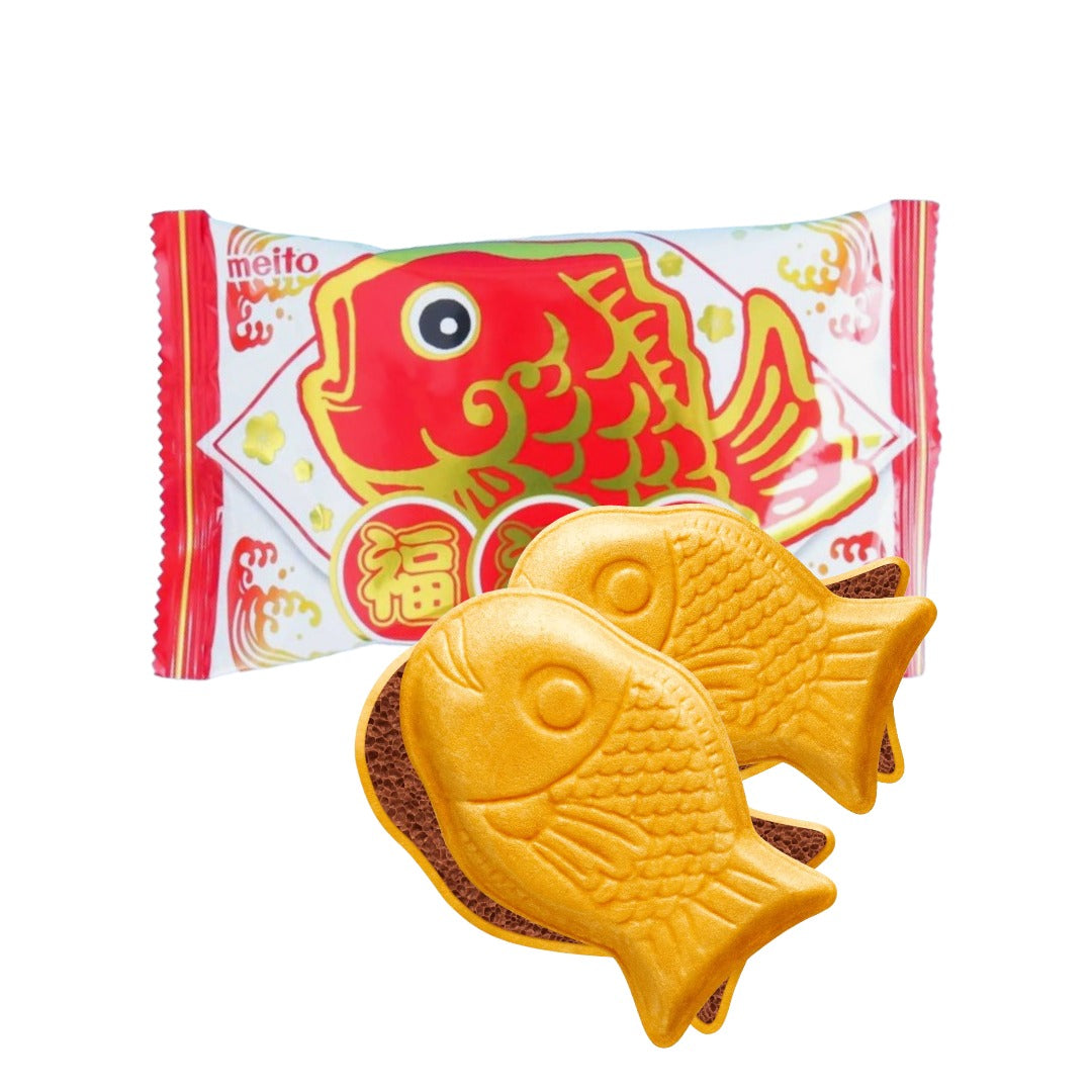 Puku Puku Taiyaki Wafer Chocolate Flavour