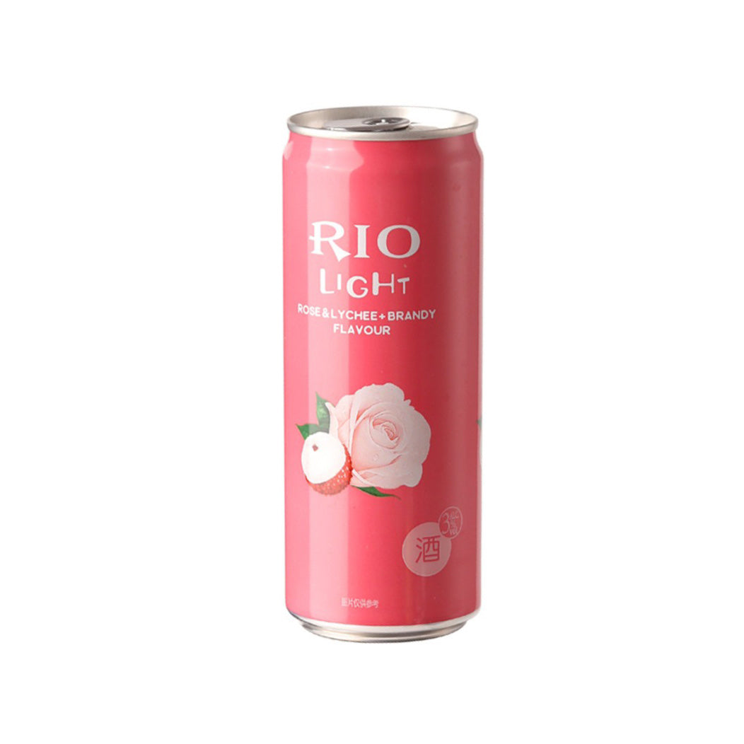 Rose, Lychee & Brandy Sparkling Cocktail 3% 330ml - Rio