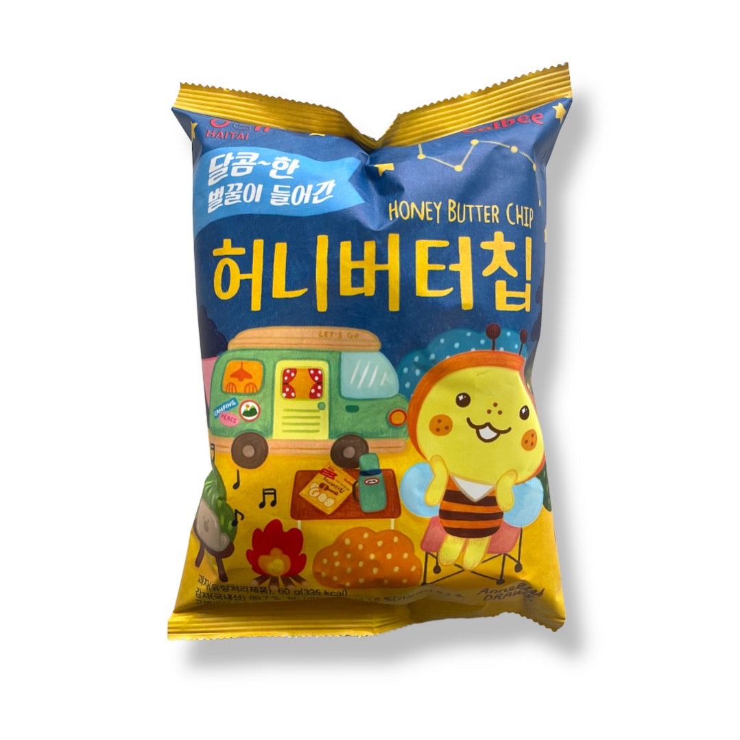 Honey Butter Potato Chips 60g - Haitai