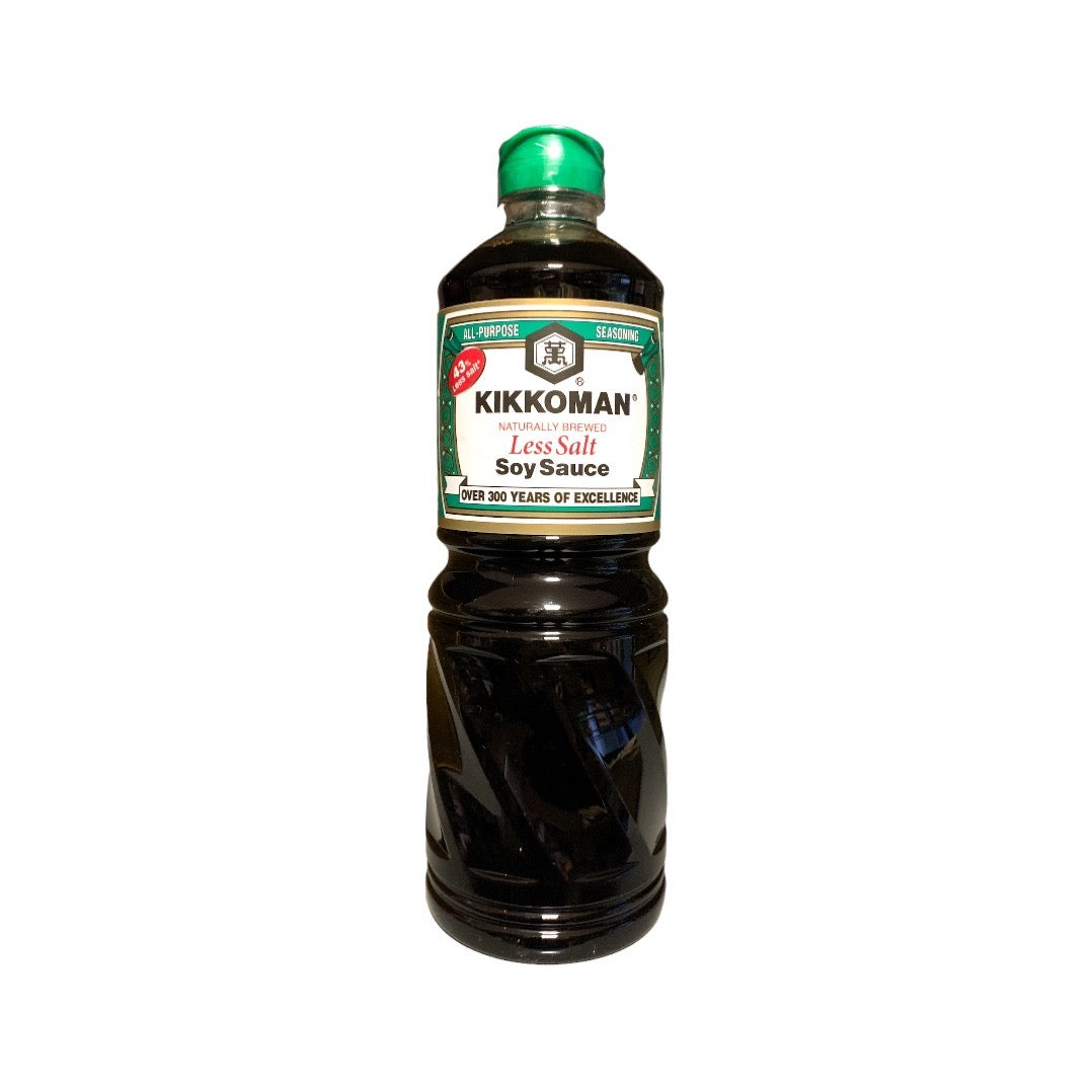 Natural Soy Sauce Less Salt 1L - Kikkoman