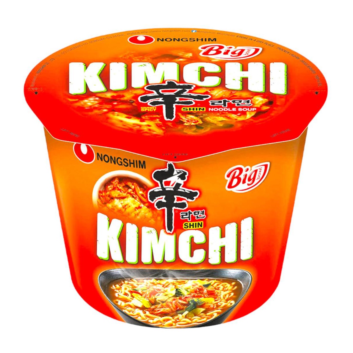 Kimchi Shin Ramen Bowl 112g - Nongshim