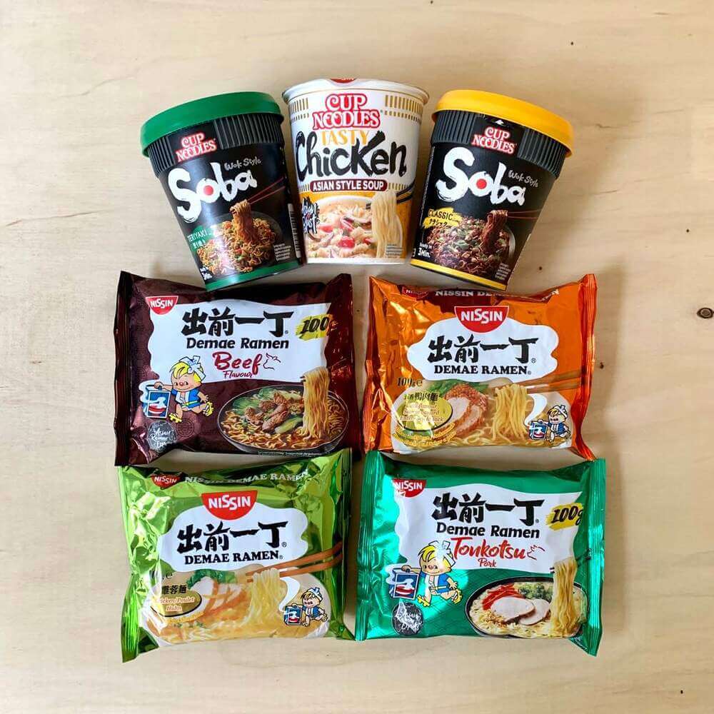 Nissin Ramen Set - 10 Pieces