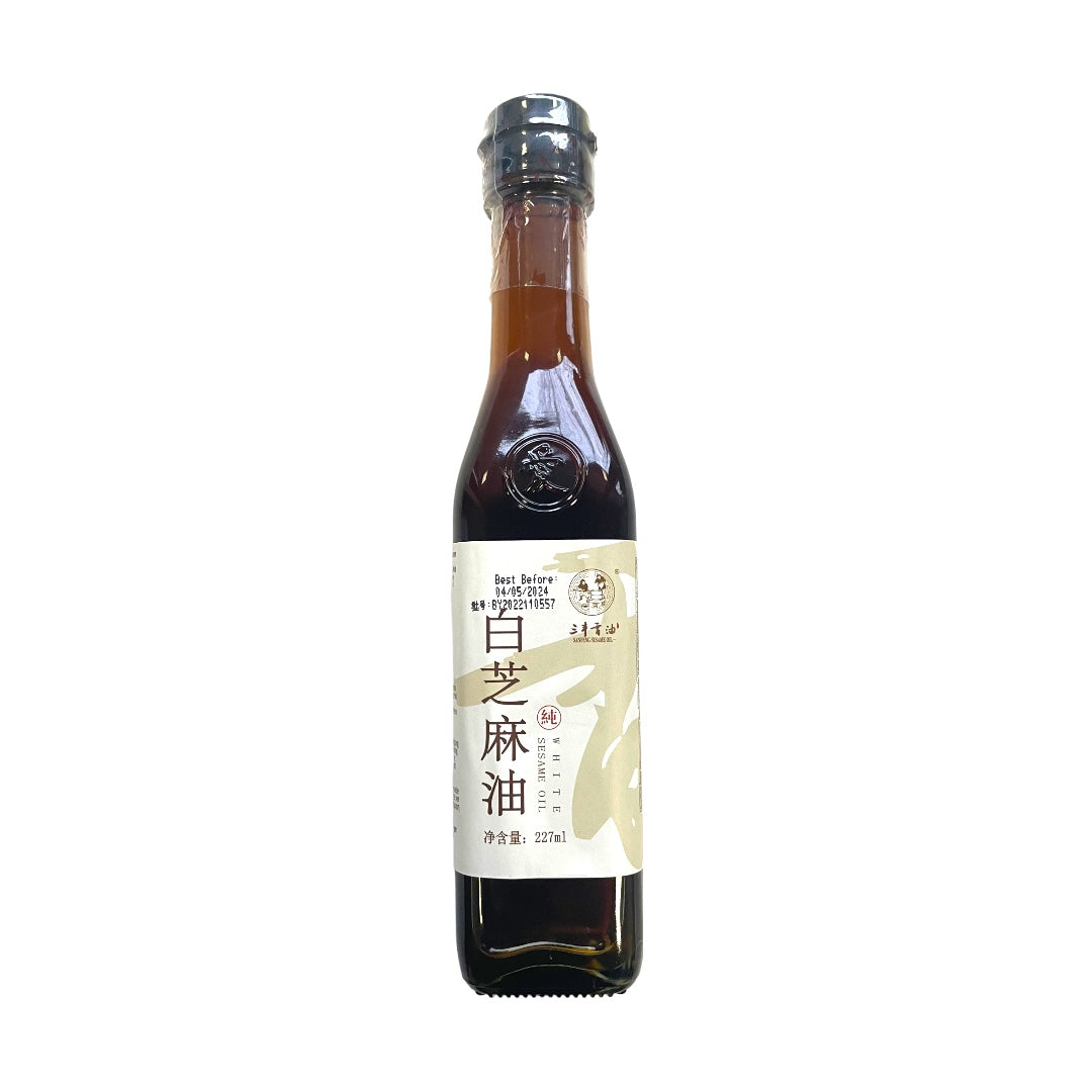 Pure White Sesame Oil 227ml - San Feng