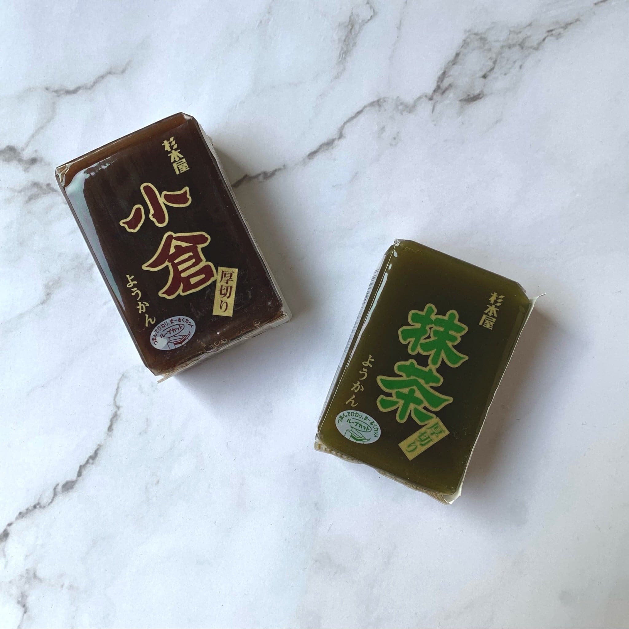 Matcha Yokan Jelly Cake - Sugimotoya