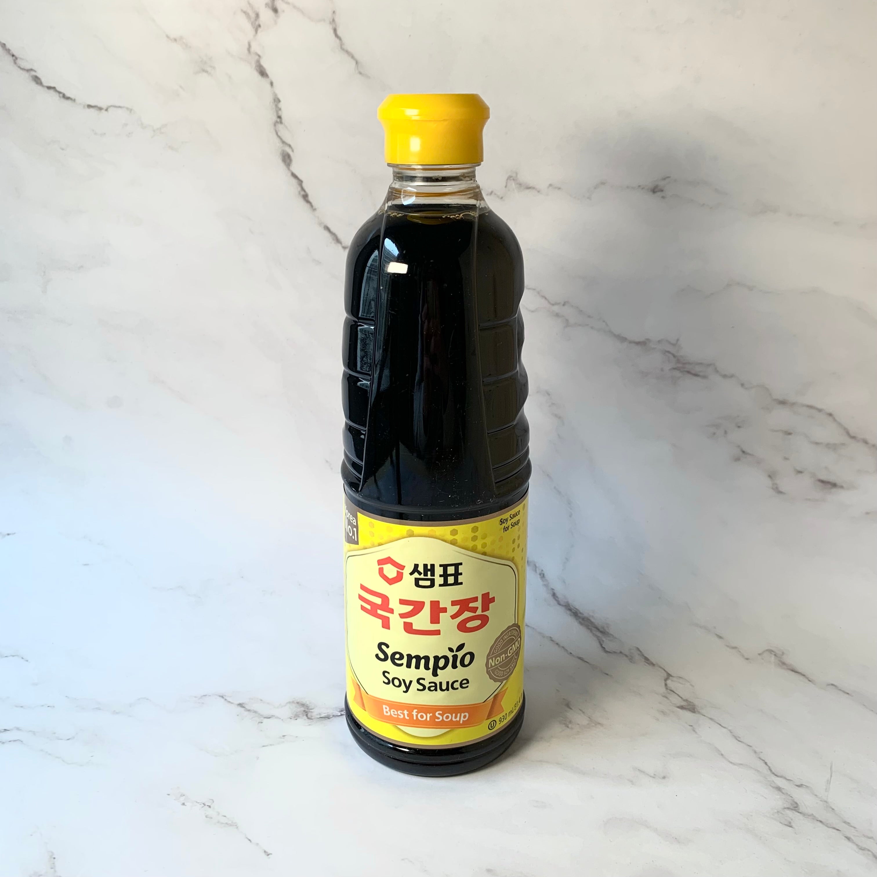 Guk Ganjang Korean Soy Sauce For Soup Non GMO 930ml - Sempio