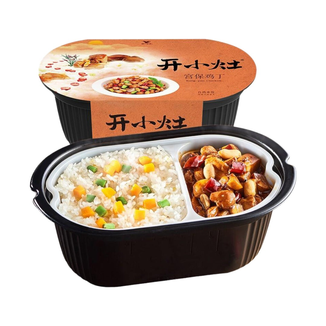 Self-heating Clay Pot Rice with Kung Pao Chicken 251g - Kai Xiao Zao