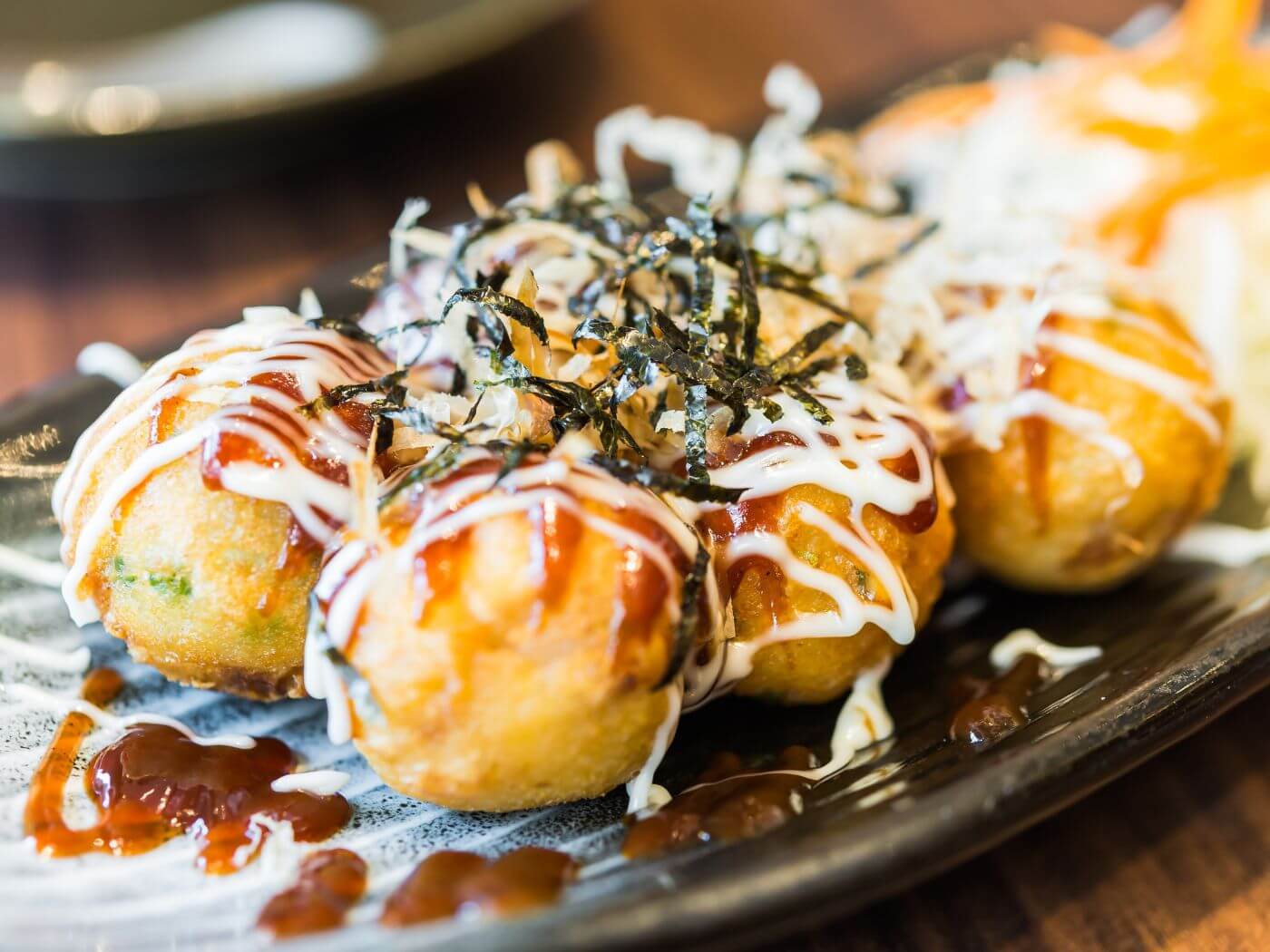 Takoyaki - Japanese Octopus Balls