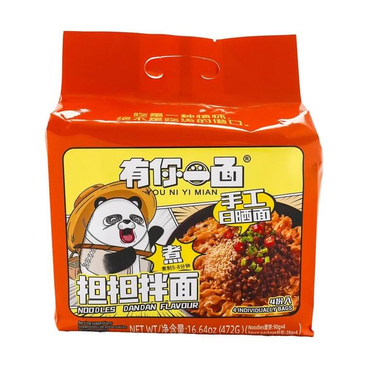 Sichuan Dandan Noodles 472g (4 Confezioni)