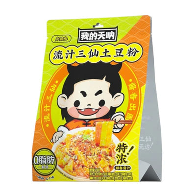 3 Color Kuanfen Potato Noodles in Sesame Sauce 236g - OMG