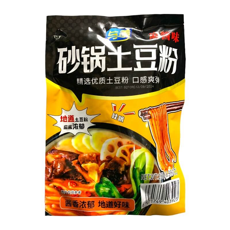 Casserole Potato Noodle Sesame Sauce 255g - Yumei